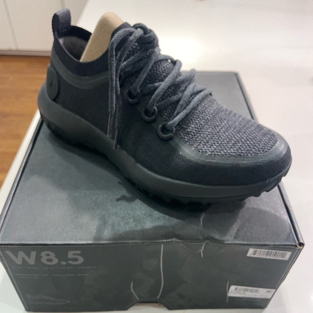 Allbirds Trail Runners, Natural Black, Sz 8.5